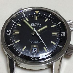 VINTAGE BUTEX SUPER COMPRESSOR TWO CROWN AUTOMATIC WATCH