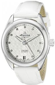 Alpina Women's AL-525STD2C6 Comtesse Analog Display Automatic Self Wind White