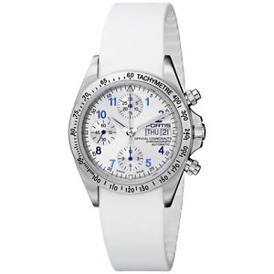 Fortis Men's 630.10.92 SI.02 Cosmonauts Chronograph Automatic Day and Date Silic