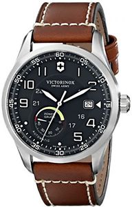 Victorinox Men's 241575 AirBoss Analog Display Swiss Automatic Brown Watch
