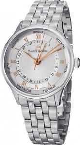 Maurice Lacroix MasterPiece Men's Day Date Automatic Watch MP6507-SS002-111