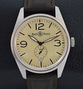 BELL & ROSS AUTOMATIC REF BR 123-95 AVIATION TYPE 41 mm MEN'S WATCH. EXCELLENT