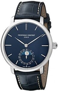 Frederique Constant Men's FC705N4S6 Slim Line Stainless Steel Watch