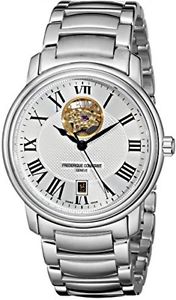 Frederique Constant Men's FC-315M4P6B3 Heart Beat Stainless Steel Open Dial
