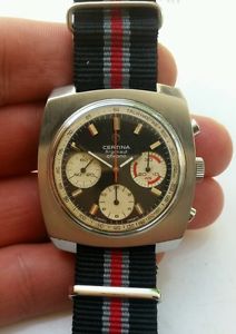 VINTAGE WATCH CHRONOGRAPH CERTINA ARGONAUT VALJOUX 72