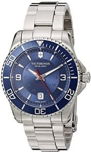 Victorinox Men's 'Maverick' Swiss Automatic Stainless Steel Casual Watch,