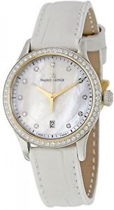 Maurice Lacroix Lc1113-Pvy21-170 Women's Les Classiques Diamond White Leather
