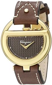 Salvatore Ferragamo Women's FG5060014 Gold Ion-Plated Stainless Steel Watch
