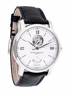 Baume And Mercier Classima Executive Watch With Black Alligator Strap