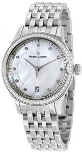 Maurice Lacroix LC1026-SD502-170 Women's Les Classiques Diamond Stainless Steel