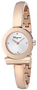Salvatore Ferragamo Women's FQ5050014 Gancino Rose Gold-Tone Bracelet Watch