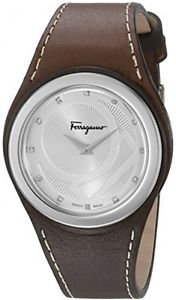 Salvatore Ferragamo Women's FID030015 GANCINO CHIC Analog Display Quartz Brown