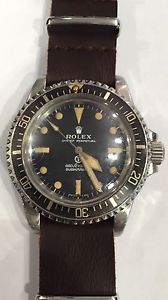 Original Rolex Movement 1520 Fix In Custom Made Case (5513/5517) Milsub