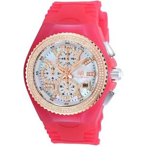 TECHNOMARINE WOMEN'S TECHNOMARINE SILICONE BAND STEEL CASE QUARTZ WATCH 115250