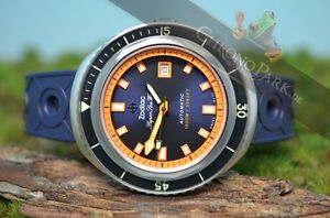 Zodiac 45mm Super Sea Wolf Taucheruhr, UNGETRAGEN, Referenz ZO9504