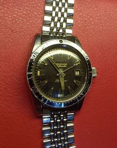 Technos Sky Diver watch with band 1966 running well