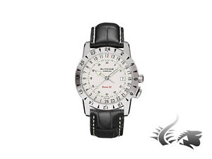 Glycine Airman Automatic Watch, Purist 24h, GL 293, 3887.11/66-LBN9