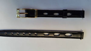 BRACELET MONTRE CUIR  //   STYLE RALLYE  /  8MM   /   REF CY32