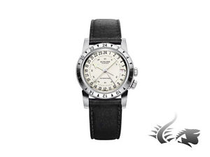 Glycine Airman No.1 Automatic Watch, GMT, GL 293, Leather Strap, 3944.11-LB99U