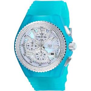 TECHNOMARINE WOMEN'S TECHNOMARINE SILICONE BAND STEEL CASE QUARTZ WATCH 115243