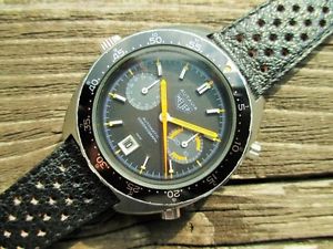 Vintage Heuer Autavia 11630 MH m. Kaliber 12 v. 1973 im absoluten TOP Zustand