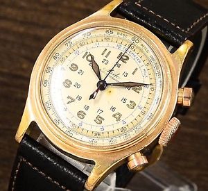 Vintage Mido Multi-Centerchrono CAL.1300 Hand-winding 1950s stepbezel Ref.3664