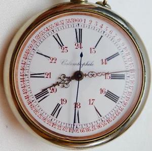 Unique historic WWI German Pilot's award Central Seconds Hand Regulator watch