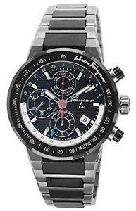 Salvatore Ferragamo F-80 Black 100M waterproof F55LCA78910S789 Men