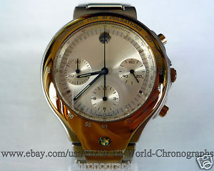 BMW M Style Power Motorsport M3 M4 M5 M6 Swiss Made Automatic Chronograph Watch