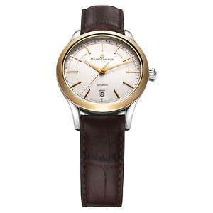 Maurice Lacroix Les Classiques Damen Armband Uhr Braun LC6016-YS101-130
