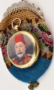 WOW! MUSEUM 18k Gold&Enamel watch for Ottoman market by Robert&Co.Sultan Mehmed