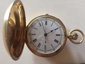 18 Karat Gold Case Pocket Watch