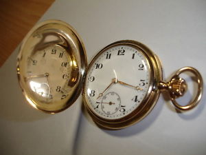 ANTIQUE RARE 56 - 14K - 0.585 GOLD POCKET WATCH MADE FOR RUSSIA 48 7413 74.3 G