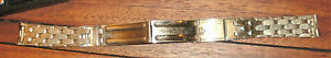 Kreisler 14k gold coffin link watch band for Bulova Accutron?