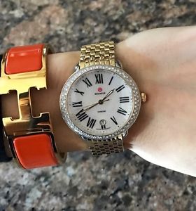 Michele Gold Diamond Watch Serein 100% Authentic Guaranteed!!!