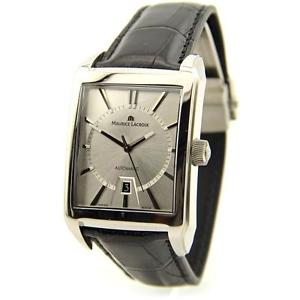 Maurice Lacroix Pontos PT6257-SS001-130 Stainless Steel Silver Watch  2324