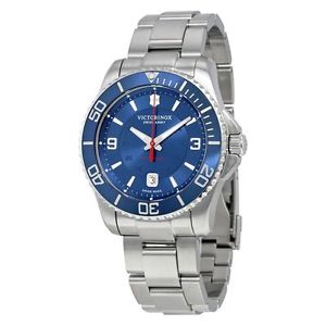 Victorinox 241706 Mens Blue Dial Analog Mechanical Watch