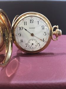 1882 Waltham 14kt 95 Gram Pocket Watch