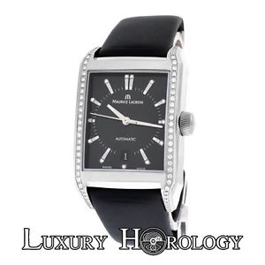 New Unisex Maurice Lacroix PT6247 Pontos Rectangulaire Diamond Automatic Watch