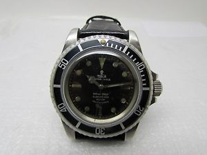 Vintage Tudor Submariner Oyster prince 7928 Stainless Steel Small Rose Men Watch