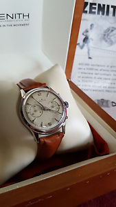 ZENITH CHRONO 37 mm ref. 9077198 OROLOGIO CRONOGRAFO VINTAGE MAGNIFICO