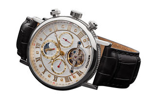 Automatic Chicago Diamonds Pionier Germany. Gentleman Watch w/ 2 Years Warranty.