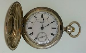 Independent Watch Co Fredonia Mark Twain 18s Pocket Watch Rare!! 3 Star Rarity