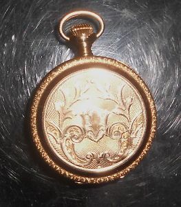 WALTHAM POCKET WATCH ** 14K ** 15 JEWEL **1870 **BEAUTIFUL WORKING CONDITION