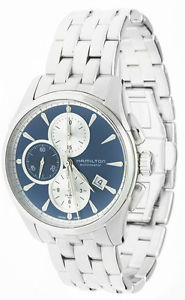 Hamilton Jazzmaster Chronograph Steel Automatic Men Watch H32596141 New - Sale!