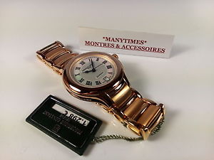 MAGNIFICENT AUTOMATIC  WOMEN WATCH FREDERIQUE CONSTANT  ROSE GOLDPLATED  NEW !