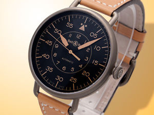 Bell & Ross Vintage WW1-92 Heritage Men’s Automatic PVD-finished Steel Watch