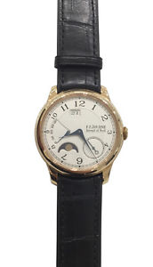 Authentic Men's F.P Journe Octa Automatic Lune 18K Rose Gold Watch
