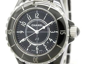 CHANEL J12 Ceramic Rubber Quartz Ladies Watch H0681 (BF109224)