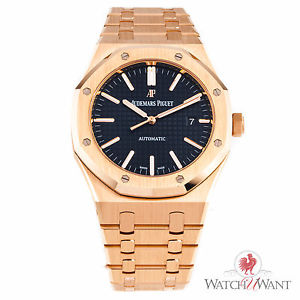 Audemars Piguet Royal Oak Automatic Ref. 15400OR.OO.1220OR.03 18k Rose Gold 2015